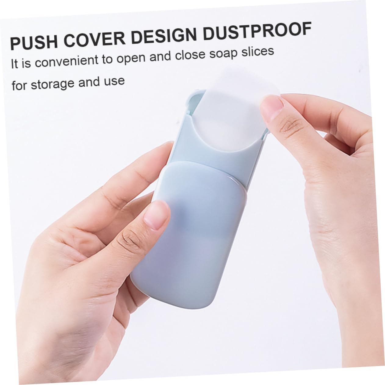 VANZACK Portable Soap Flakes Convenient Travel Soap Petals for Outdoor Use for Camping Hiking and Office Lightweight And image number 4