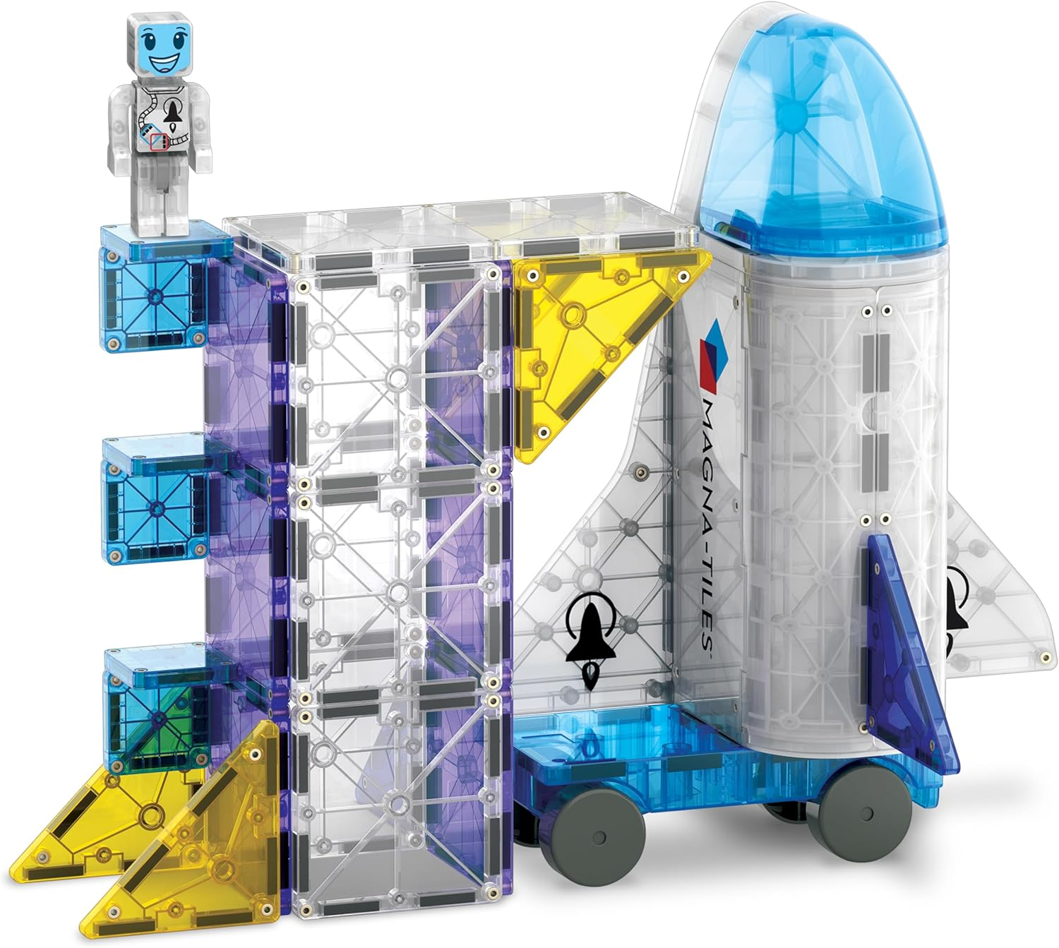 MAGNA-TILES - Space + Micromags - 32 Piece Set