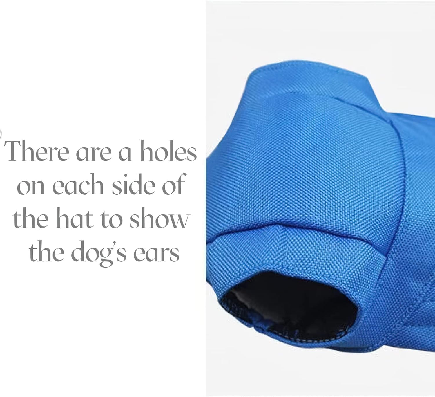 Nuatptin 3 Pieces Dog Baseball Cap with Ear Holes for Sun Protection, Breathable Outdoor Pet Visor Sunbonnet Outfit for Puppy, Adjustable Drawstring Dog Sport Hat for Small Medium Large Dogs Kitten image number 3