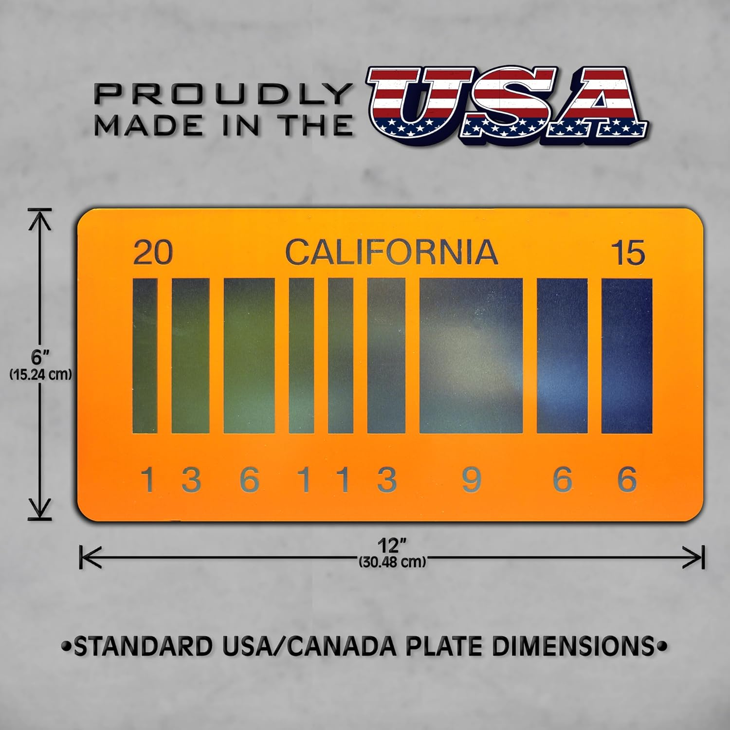 Back to the Future | Outatime + 2015 | Metal License Plates image number 6