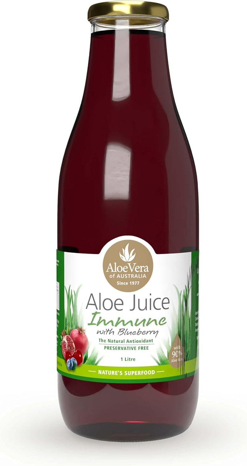 Aloe Vera Aloe Recovery Immune Juice with Blueberry 1 Liter image number 1