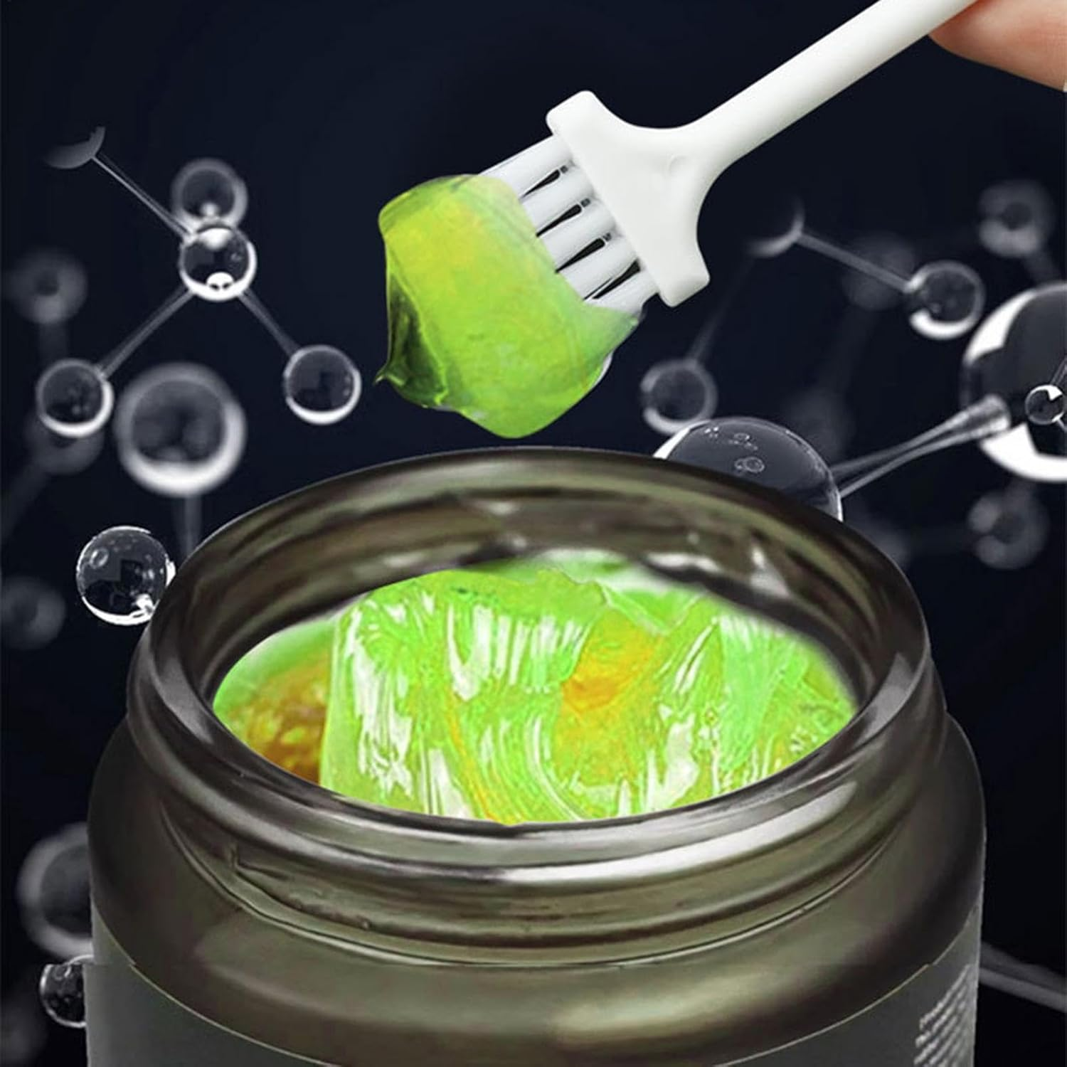 Cycle Chain Grease - 100Ml Cycle Grease Chain Bearing Bike Lubricant | Multi-Purpose Rustproof Cycle Cleaner Long Lastingchain Wax for Forks & Wheel image number 6