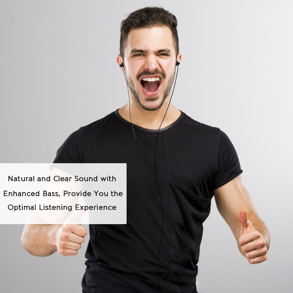 MAXROCK Sleep Earbuds, Ultra-Soft Comfortable Noise Isolating Earplugs Workout Headphones In-Ear Earphones W/Mic & Volume Control - Perfect for Side Sleeper Air Travel, Meditation & Insomnia image number 4