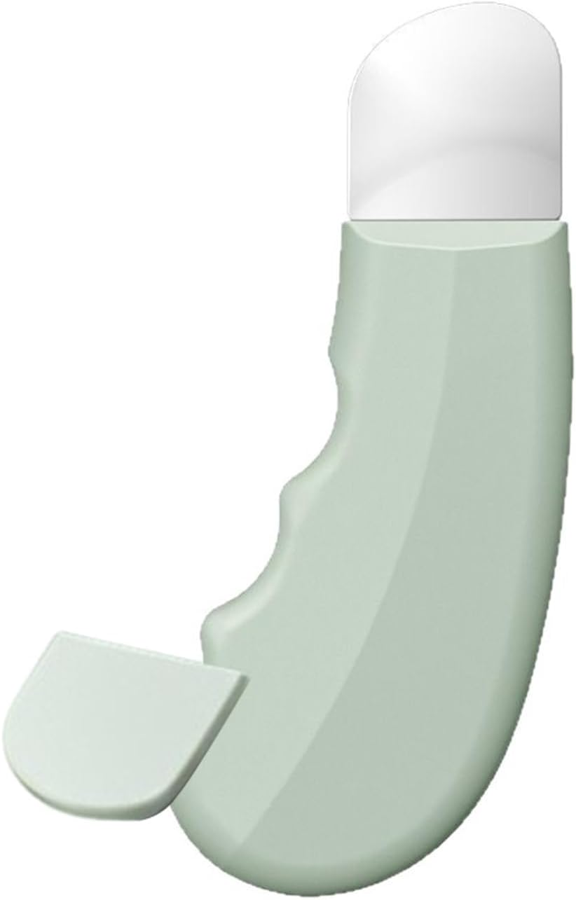 RIBHNXHI Blackhead Remover Tool Silicone Face Scraper for Deep Cleansing Skin Scrubber Facial Spatula Nose Blackhead Extractor Skin Care Beauty Tool for Men and Women Green image number 4