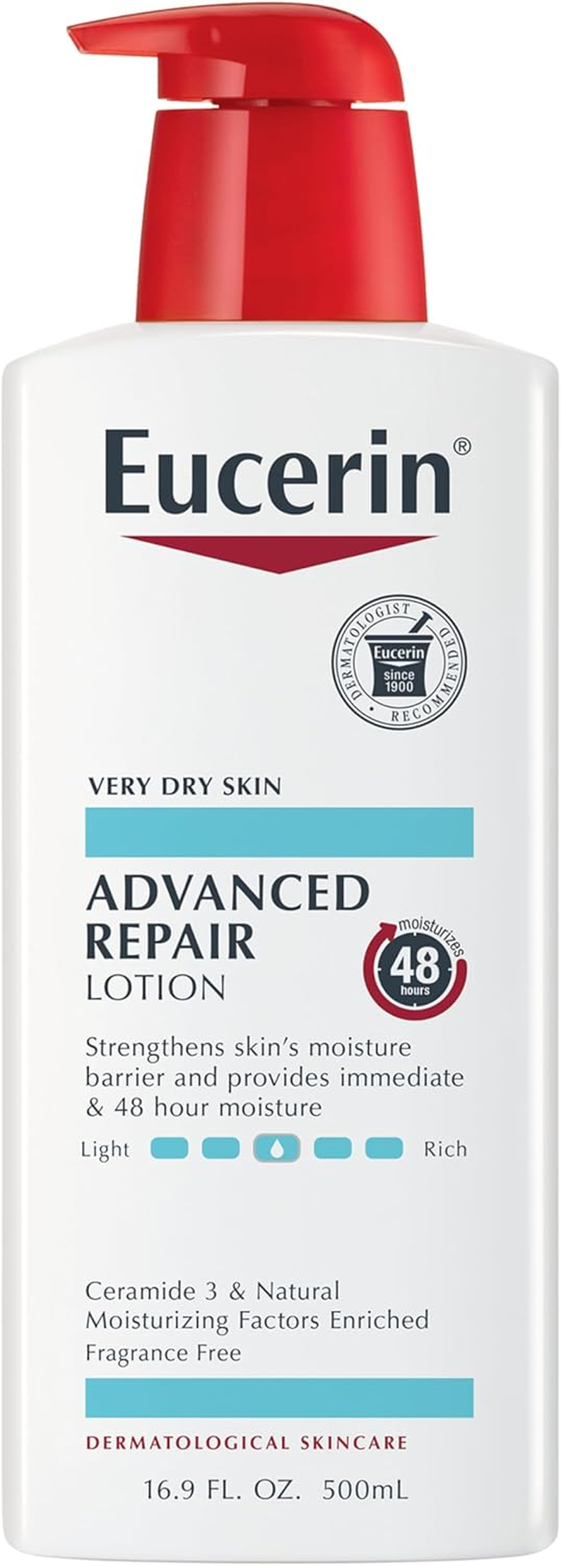 Eucerin Advanced Repair Dry Skin Lotion 16.9 Oz image number 6