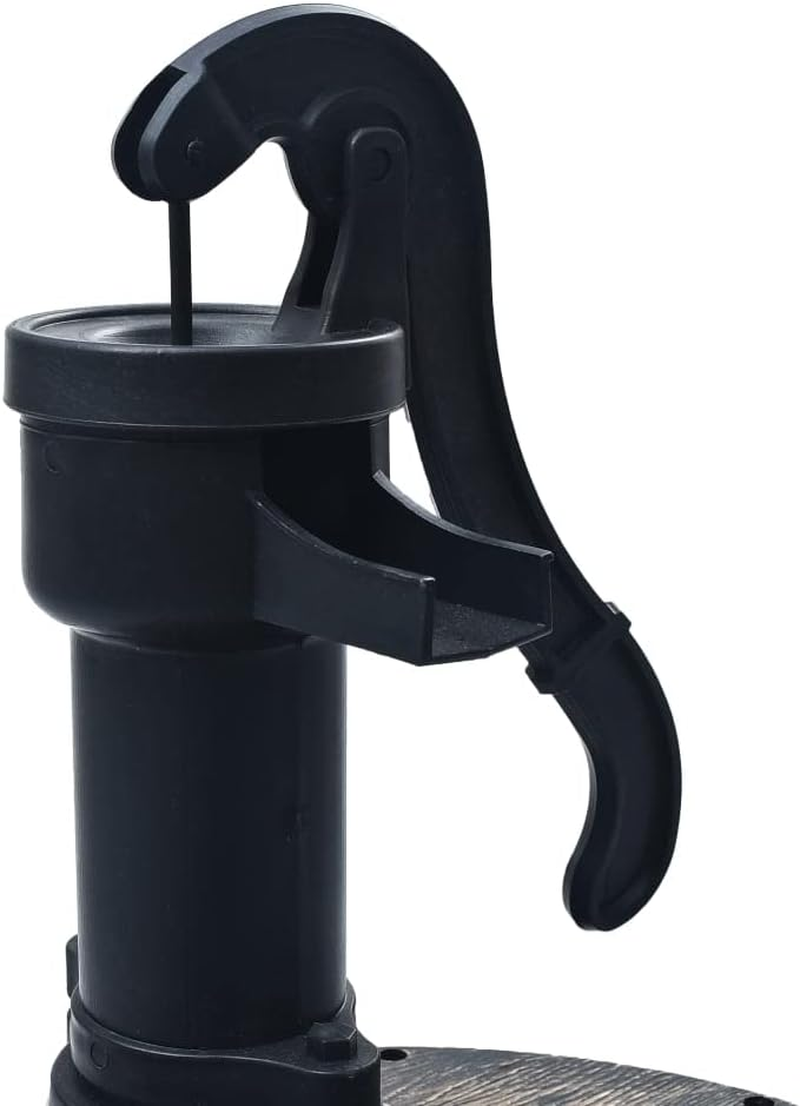 Vidaxl Rustic Garden Water Fountain, Bronze Colour - Outdoor Water Display with Barrel Design, Integrated Pump, Weather-Proof and Rust-Resistant, 29.5Cm Diameter X 45Cm Height image number 6