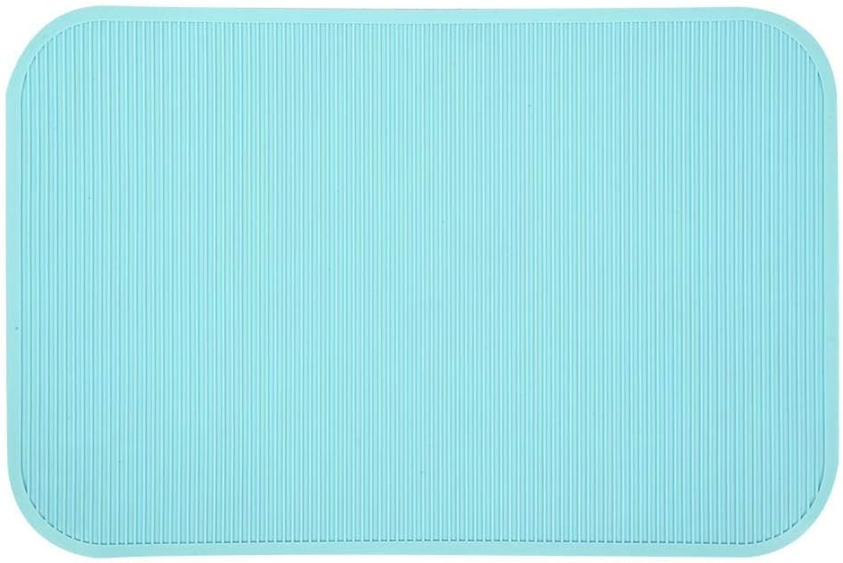 Pet Grooming Table Mat, Non-Slip Rubber Mat for Pet Bathing Grooming Training Table(Green) image number 2
