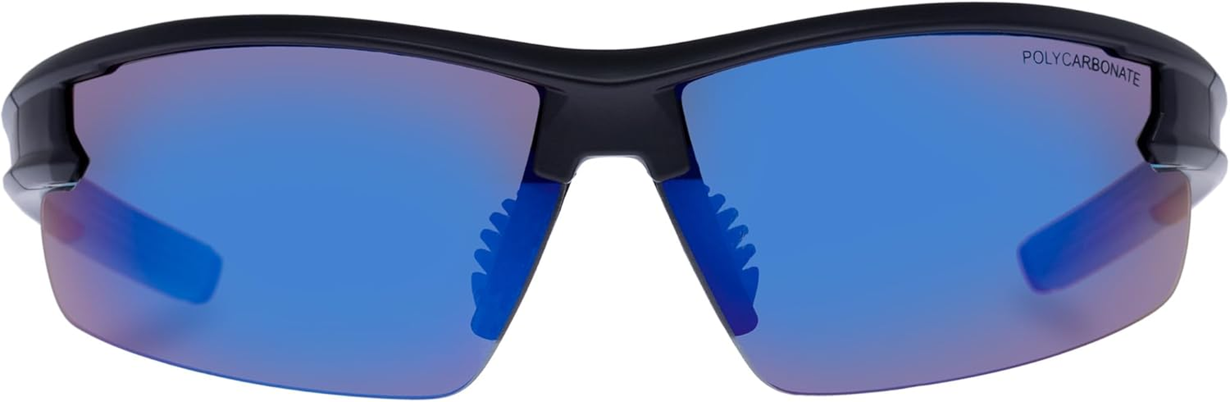 Cancer Council Male Armadillo Junior Matte Black Blue Wrap Sunglasses