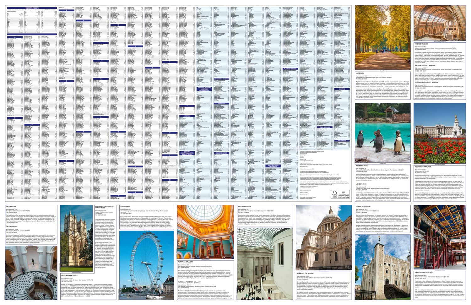 London A-Z Visitors Map [New Edition]