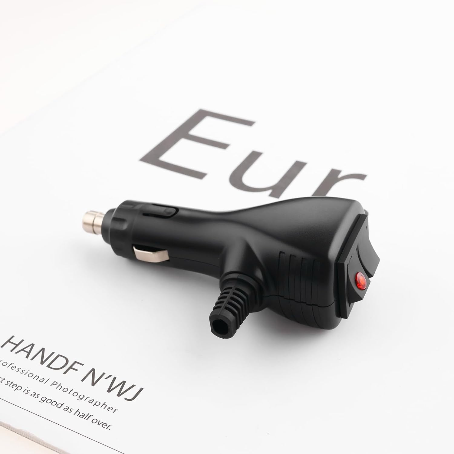 Be in Your Mind 2Pcs Car Cigarette Lighter Plug 12V/24V Cigarette Lighter Socket 10A Fuse Cigarette Lighter Power Plug with LED Indicator for Car Chargers GPS Vacuum image number 1