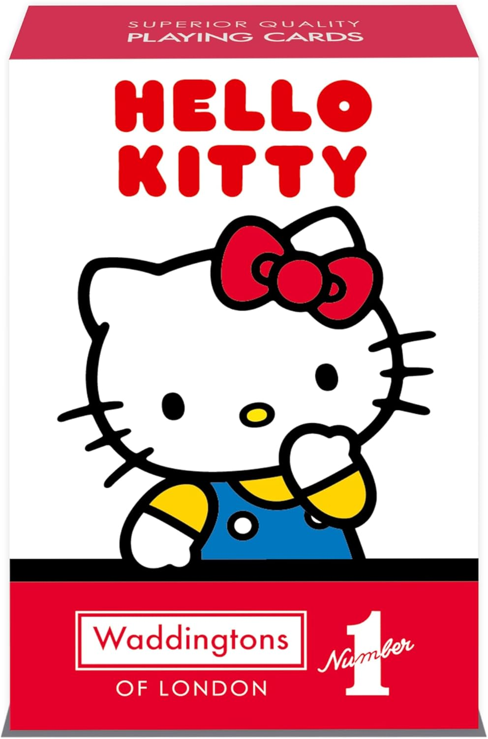 Waddington'S No. 1 Playing Cards Hello Kitty Playing Cards Edition - Waddingtons Number 1 Deck of Cards Suitable for Poker and Snap - Portable Deck for Kids & Adults Aged 6+ image number 2