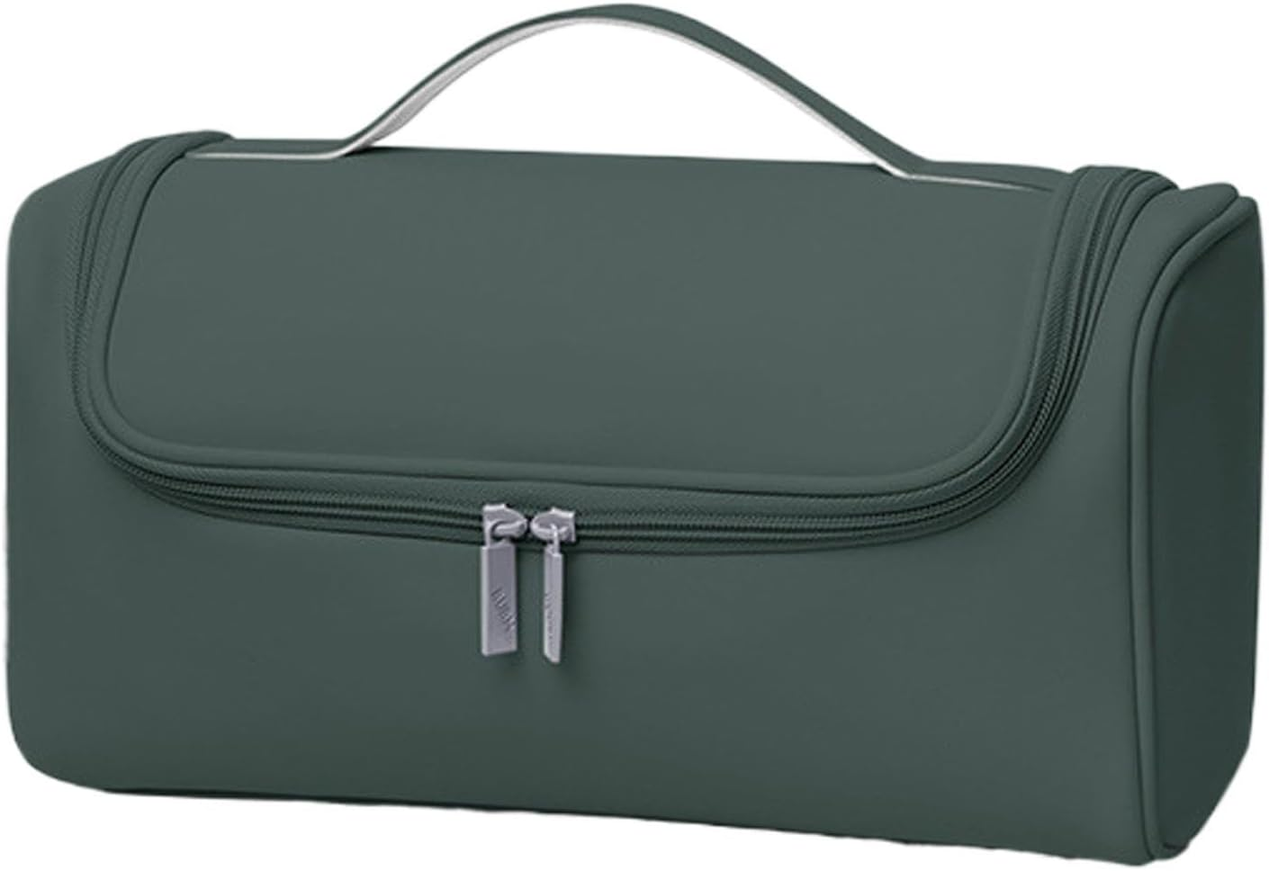 Hair Dryer Case, Hair Dryer Bag, Curling Iron Storage Case, Portable Waterproof Travel Case for Hair Dryer, Curling Iron, and Accessories, 12.4X5.51X6.5 Inches Compact PU Carrying Case