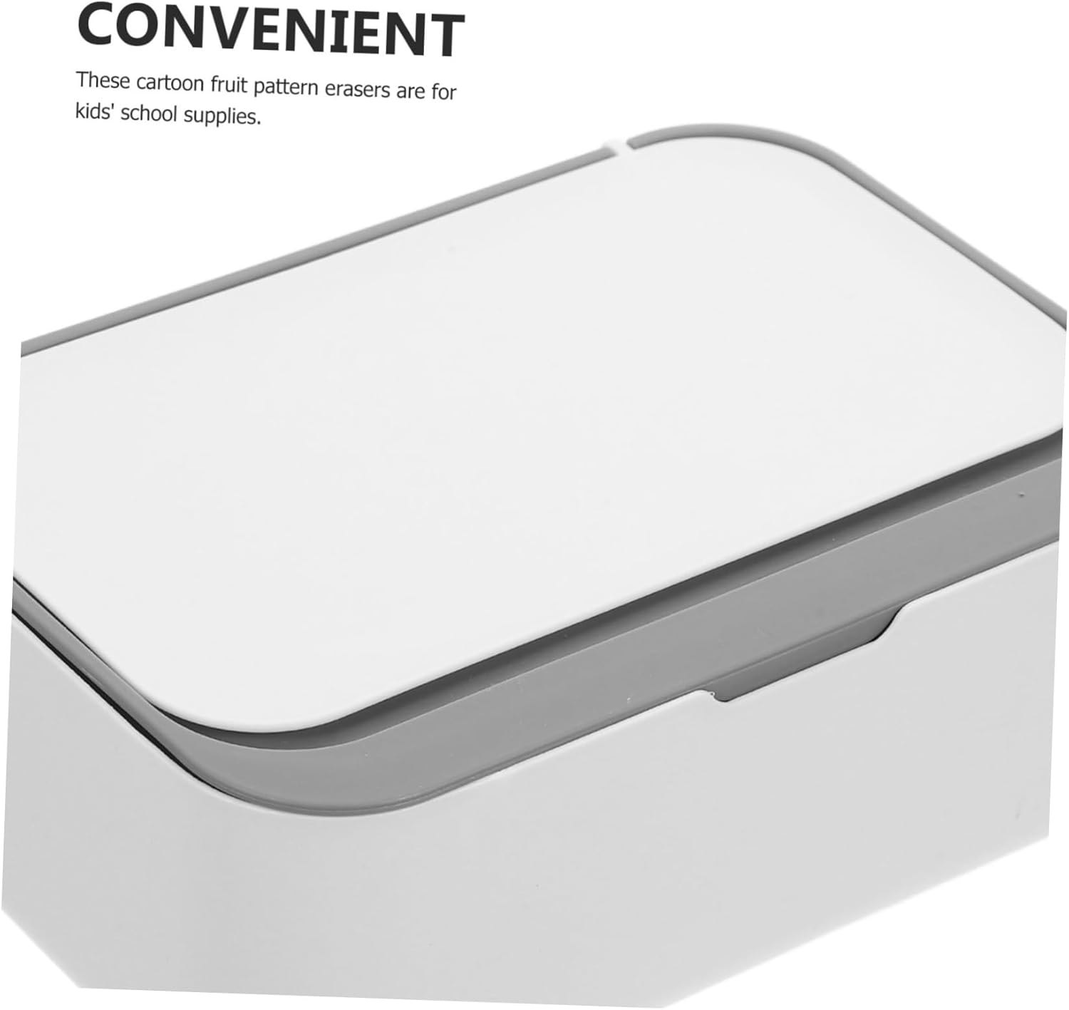 Tissue Box Cover Wipe Box Dispenser Desktop Holder Tissue Storage Wipes Container image number 5