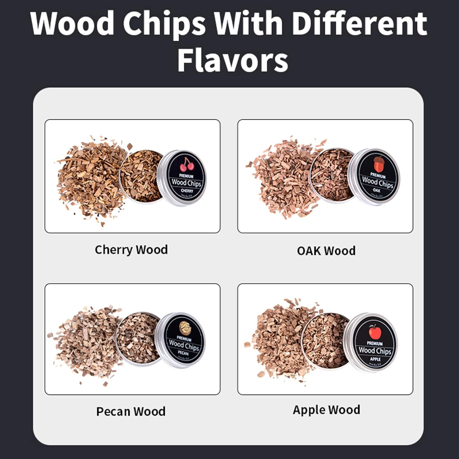 Roseflower Cocktail Smoker Kit with Torch, Old Fashioned Bourbon Drink Smoker Infuser Kit Meat Cheese Salad with 4 Flavors Wood Chips, Ideal Gifts for Whiskey Lovers, Dad, Husband, Men, Ice Cube*6 image number 1