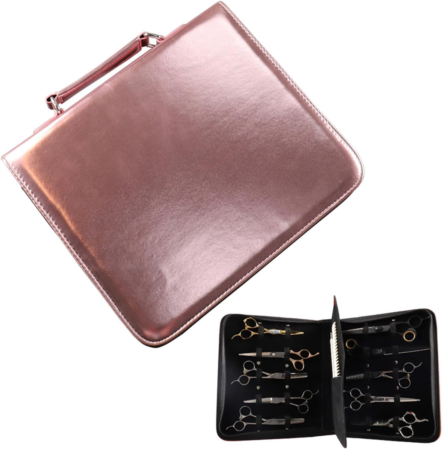 ASHLUYAK Salon Hairdresser Comb Barber Scissors Storage Hairdressing Scissors Storage for Professional Scissors image number 2