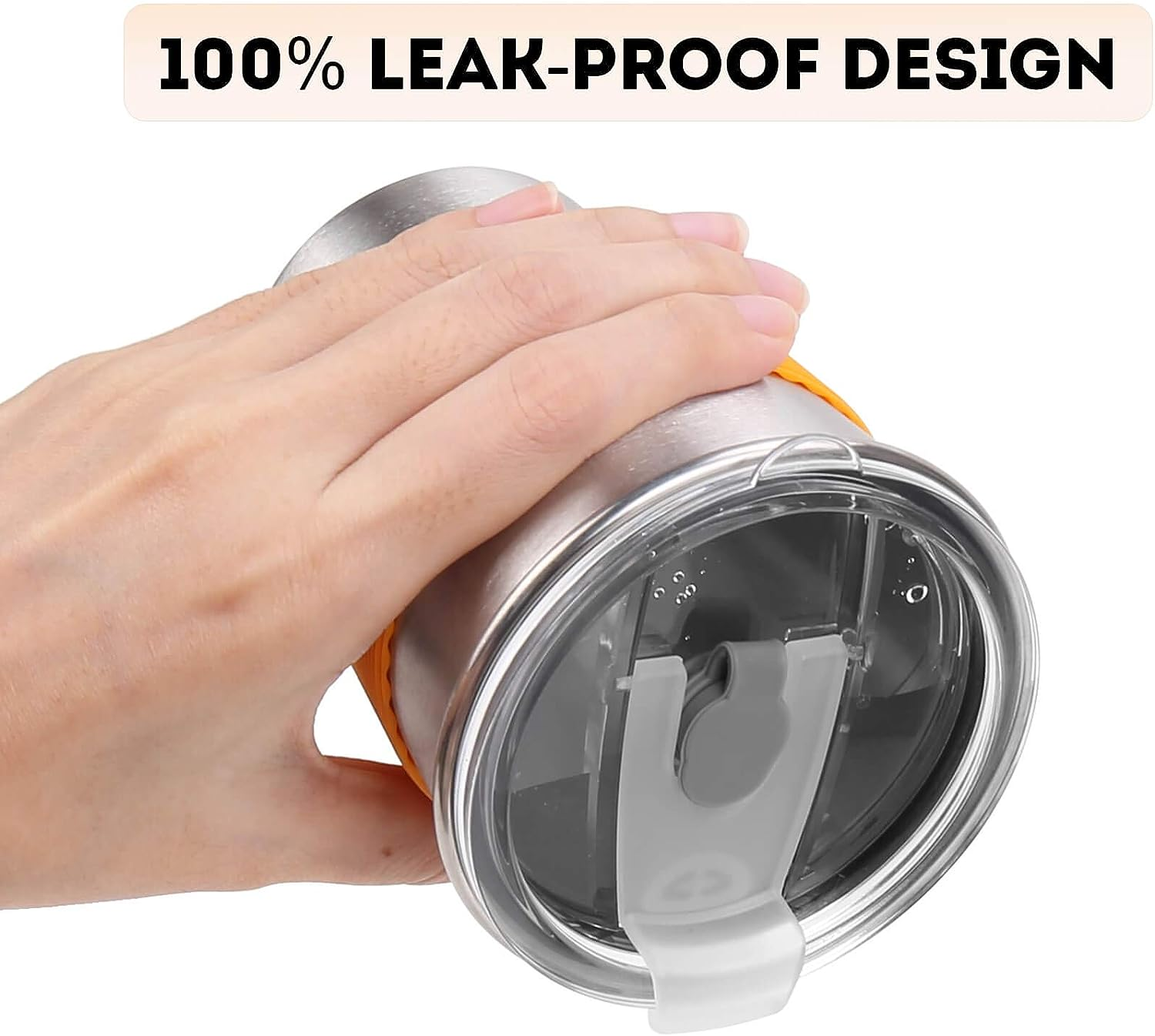 Kids Drinking Cups with Straws and Lids,Spill-Proof Stainless Steel Tumblers for Kids Dishwasher Safe, Unbreakable Metal Toddler Cups with Heat-Insulated Sleeves for Cold and Hot Drinks.5 Pack 12Oz image number 1