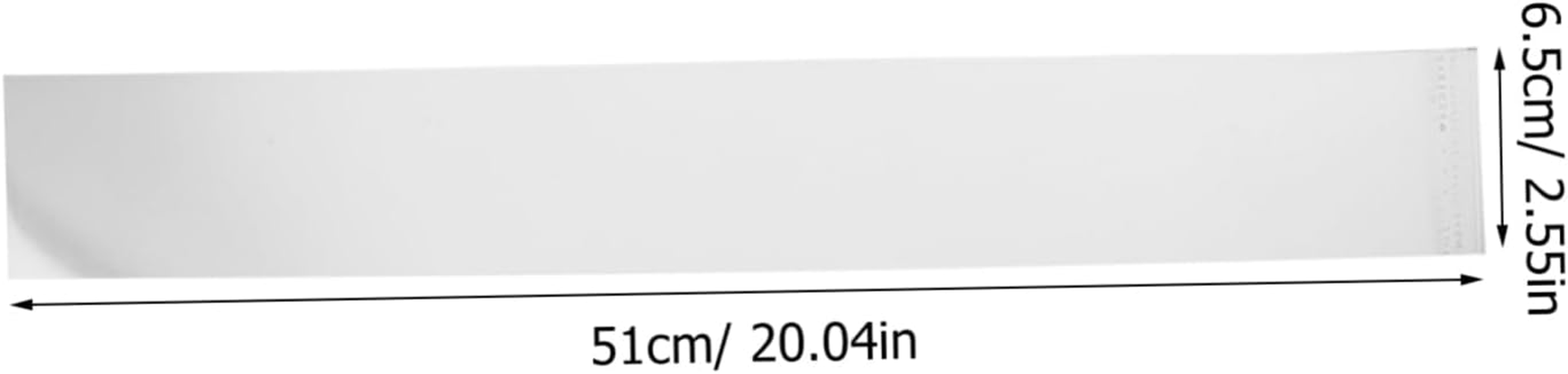 100Sheets Transparent Cake Collar Wrap for Mousse Cakes Self-Adhesive Clear Acetate for Baking and Presentation image number 4