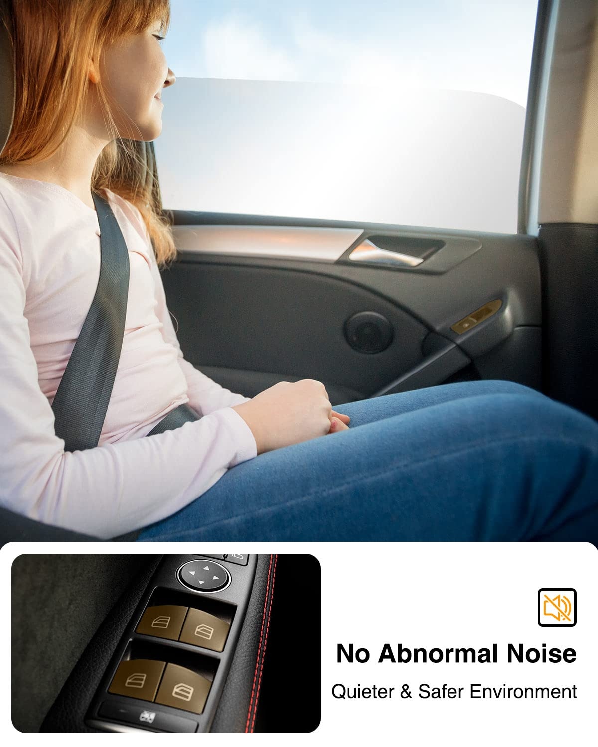 A-Premium Power Window Regulator with Motor Compatible with Freightliner Argosy Century Class 2003-2011 Columbia Coronado 2005-2010 Front Right Passenger Side image number 1