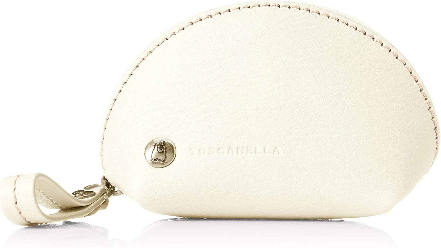 Tuscanera 644-VA Vachetta Leather Mini Mini Half Moon Pouch, XS