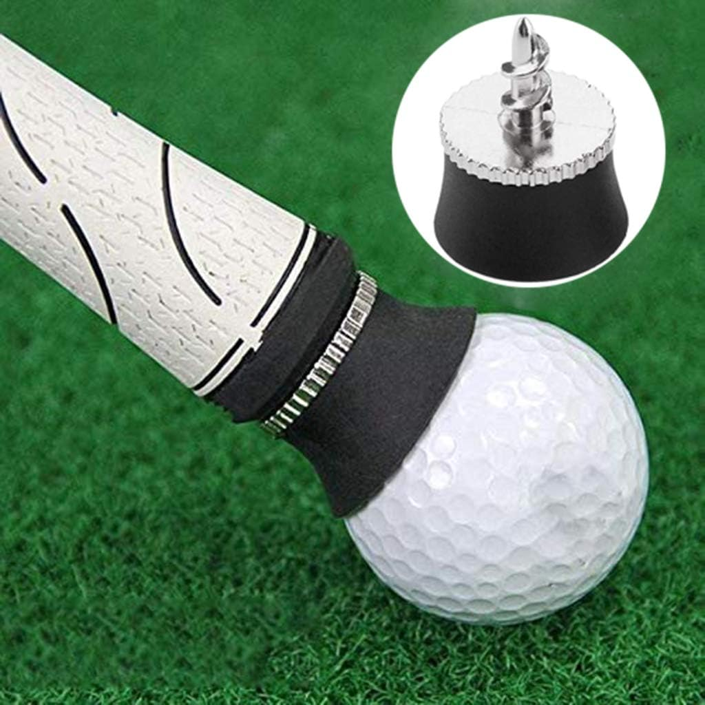 2Pcs Golf Ball Pick up Retriever Golf Suction Cup Sucker Golf Accessories Tool image number 1