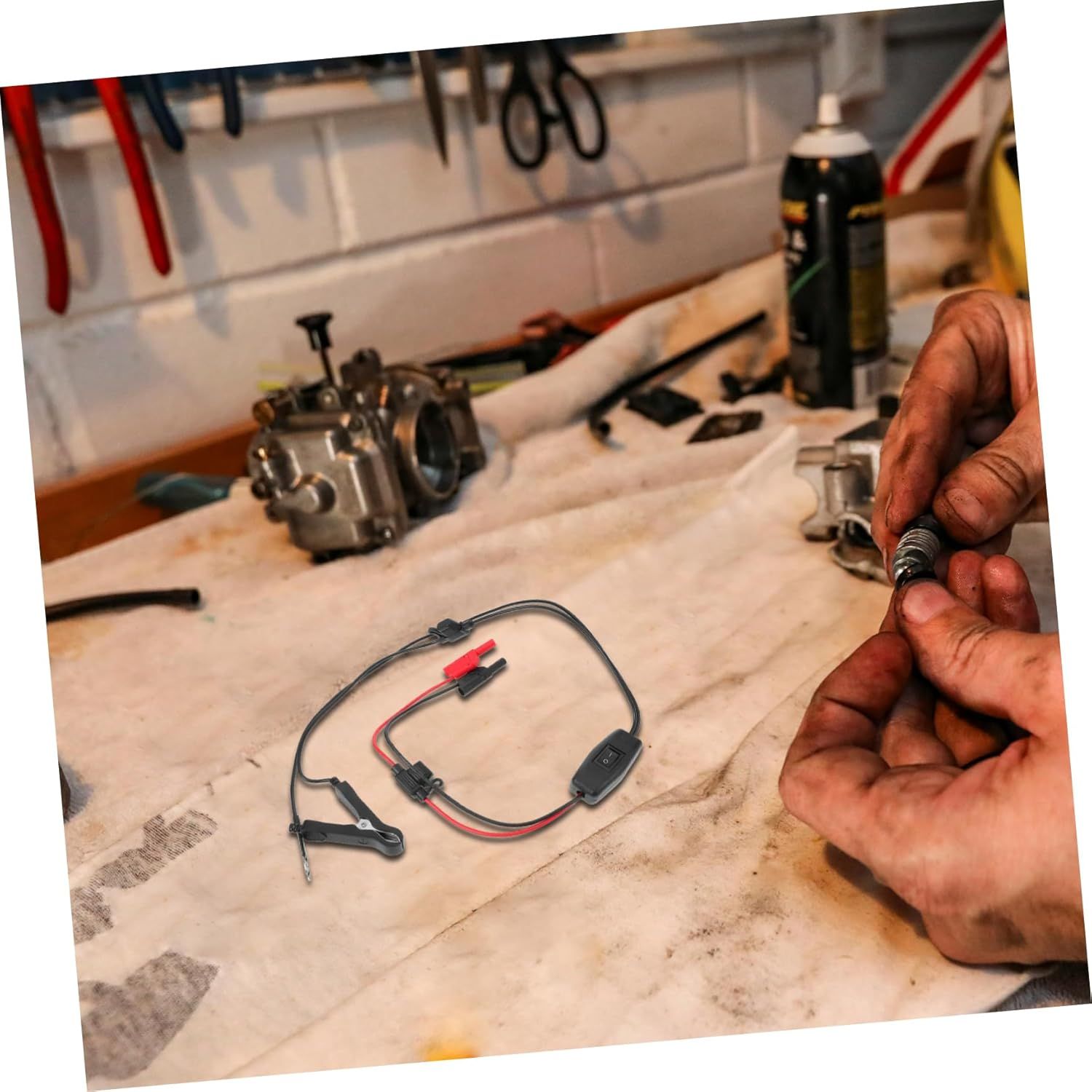 COOLHIYA Automotive Leak Detection Tester Car Leakage Tester Tool Power Supply Precision Leak Detector image number 6