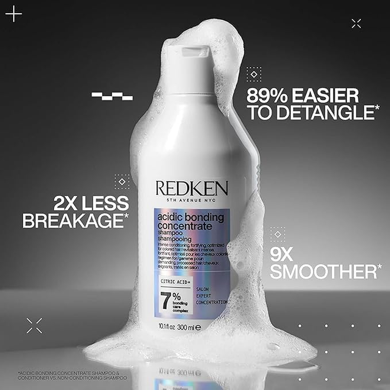 Redken Acidic Bonding Concentrate Haircare Duo Set | for Damaged Hair Repair | Bond Repair | for All Hair Types image number 2