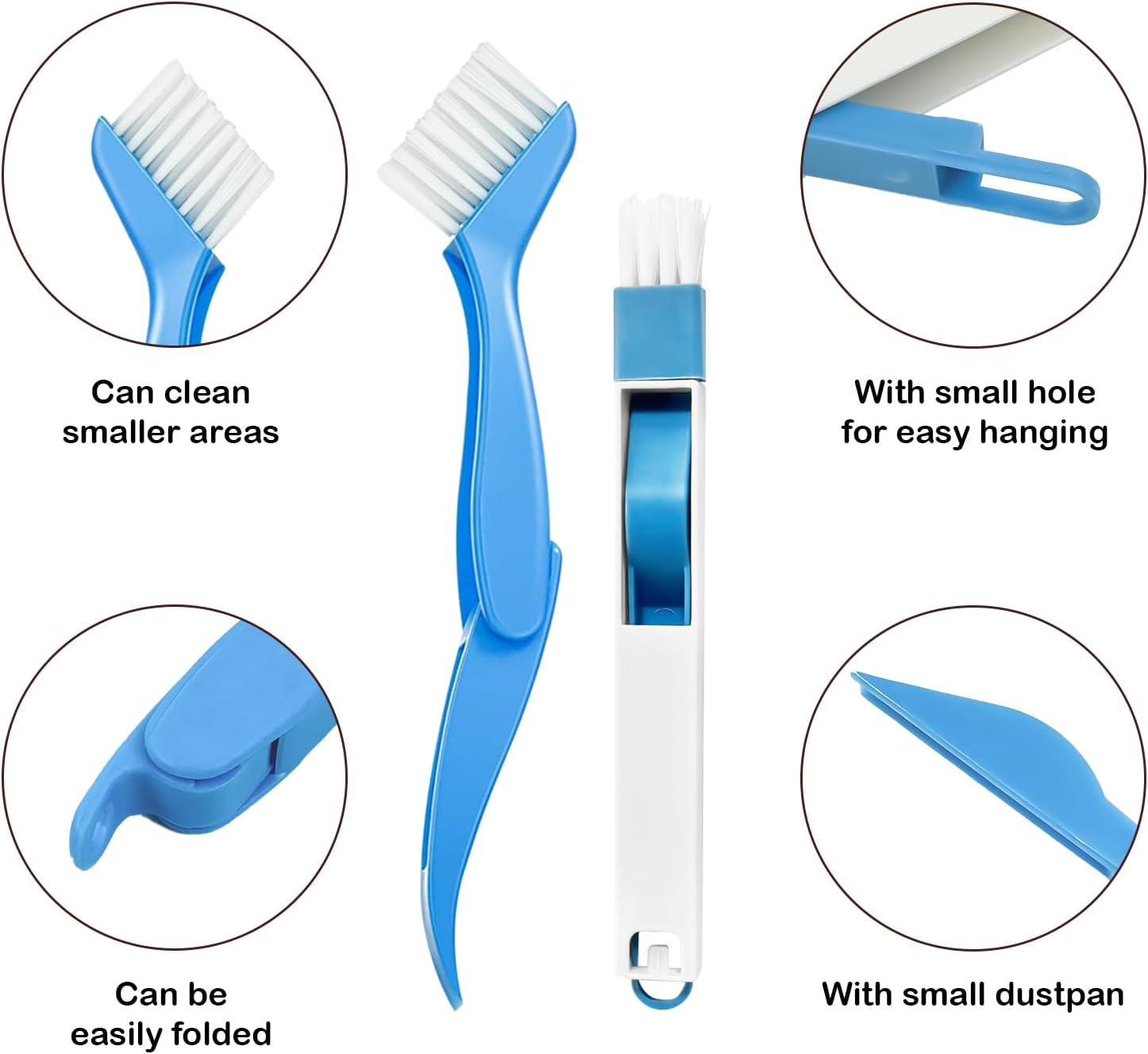 6 Pieces Condenser Comb Dryer, Slat Comb, Dryer Cleaning Brush, Condenser Comb for Cleaning Air Conditioners, Refrigerators, Evaporators, Windows, Dryer Brush Cleaning image number 4