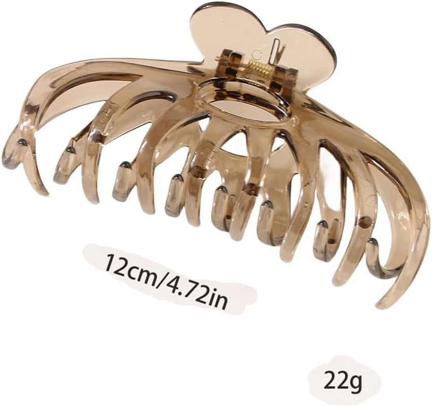 Traziewell Hair Clips, Women'S Big Claw Clips for Thick Hair for Women, Hair Clip for Long Curly Hair, Non-Slip Hair Clips, Girls 1205 image number 3