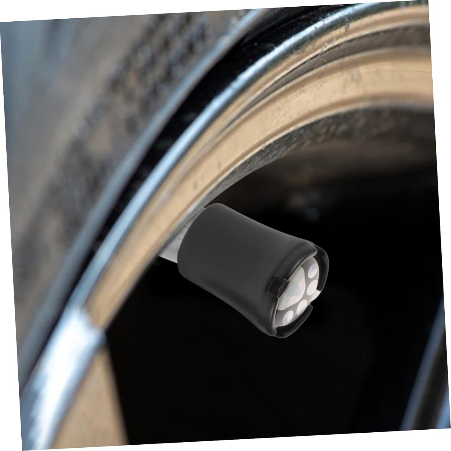 ULTECHNOVO Tire Valve Cap Lightweight Tire Valve Stem Cover Car Wheel Hub Cap Replacement Automotive Part Vehicle Supply image number 6