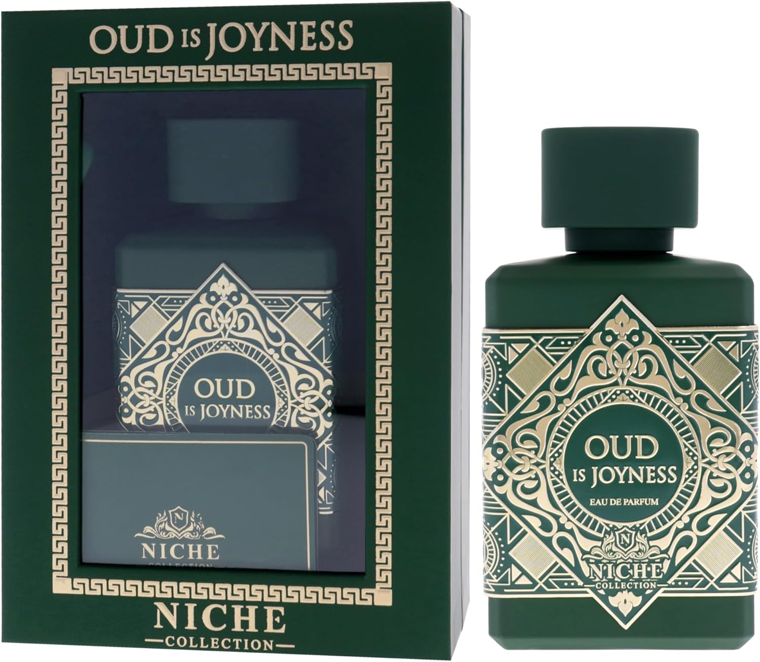 Niche Collection - Oud Is Joyness by Khalis for Men - 3.4 Oz EDP Spray image number 6
