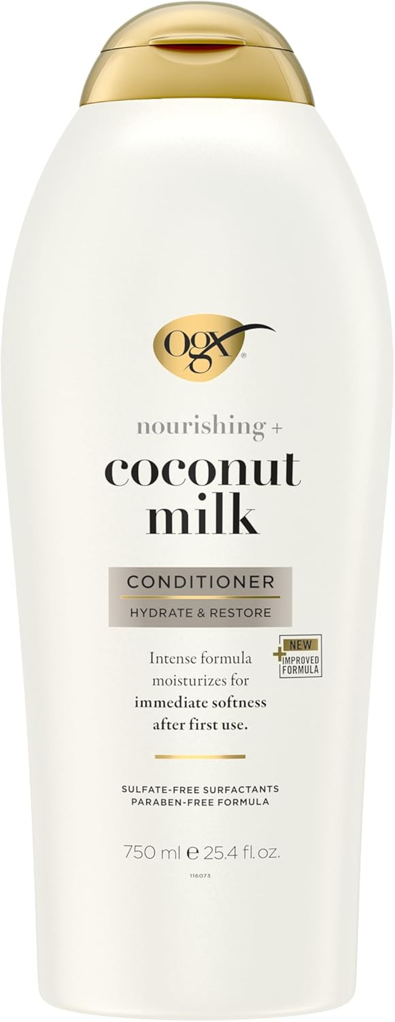 OGX Nourishing + Coconut Milk Conditioner, 750 Ml image number 2