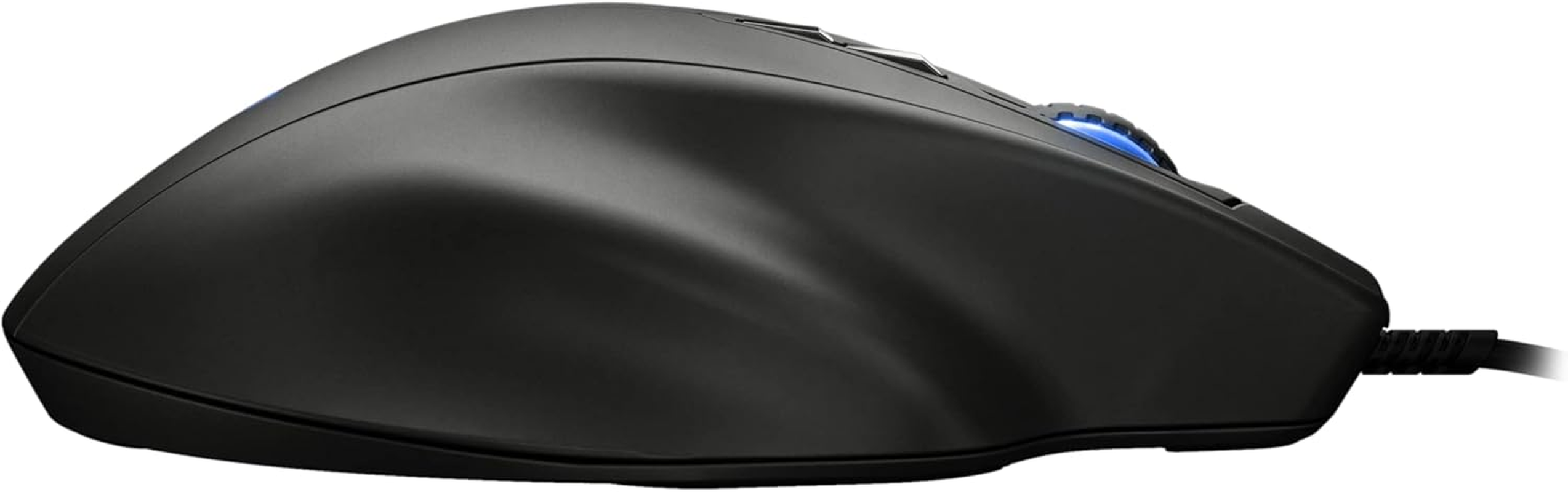 MIONIX Naos Pro 1900DPI Optical Sensor Gaming Mouse, 1.8M Cable, Black (NAOS-PRO), One Size