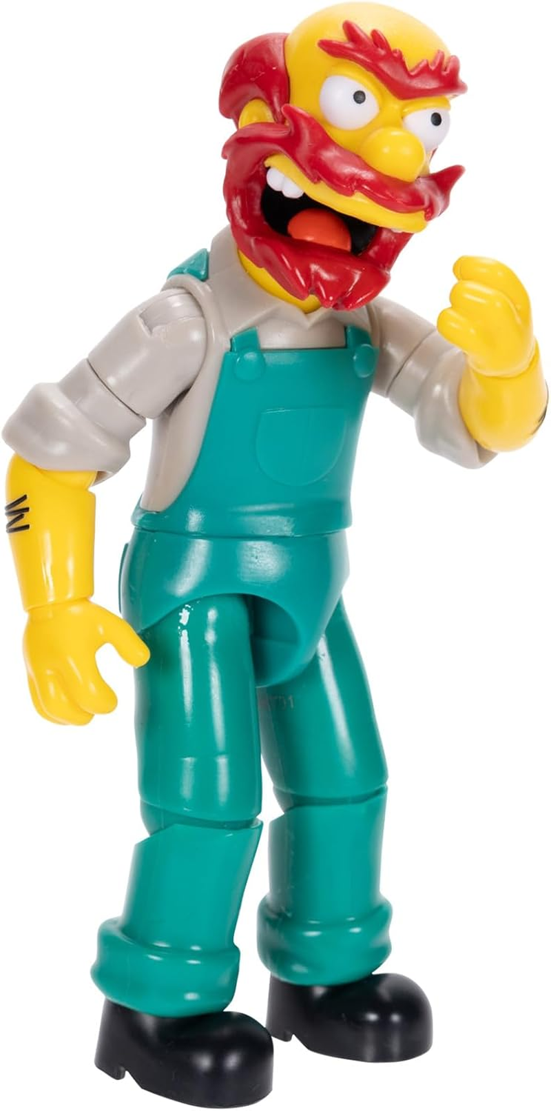 The Simpsons 5" Groundskeeper Willie Collectible Action Figure