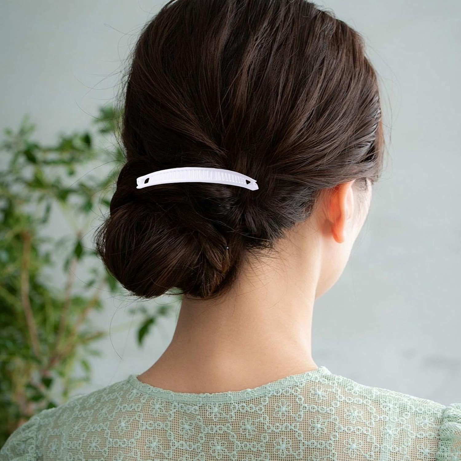 Pack of 3 Banana Clip Thick Hair, Hair Clip, Banana Clip Hair, Thin Long Hair, Vintage Fishtail, Hair Clip Women, Hair Clips Girls for Ponytail, Ponytail Holder image number 4