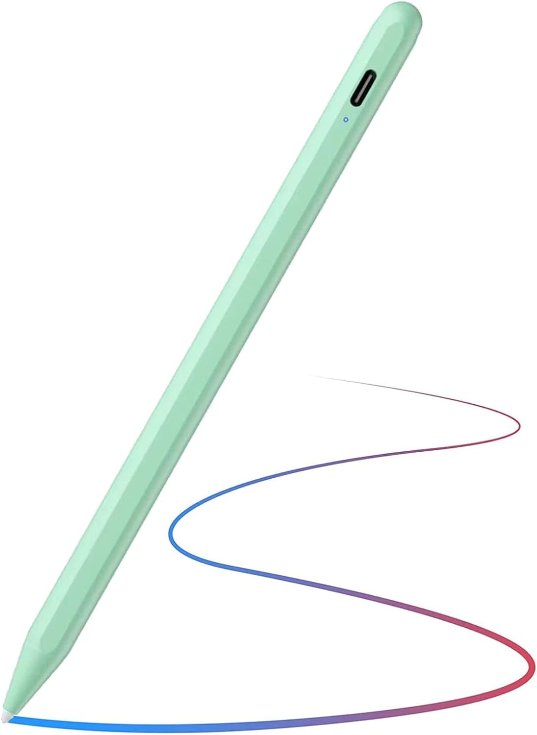 Stylus Pen for Ipad with Palm Rejection, Active Pencil 2Nd Generation Compatible with Apple Ipad Pro 11/12.9, Ipad 10/9/8/7/6Th Gen, Ipad Mini 5Th/6Th Gen,Ipad Air 3Rd/4Th/5Th Gen-Green