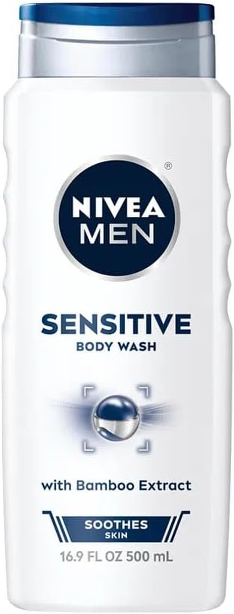 Nivea Men Sensitive 3-In-1 Body Wash 16.9Oz image number 1