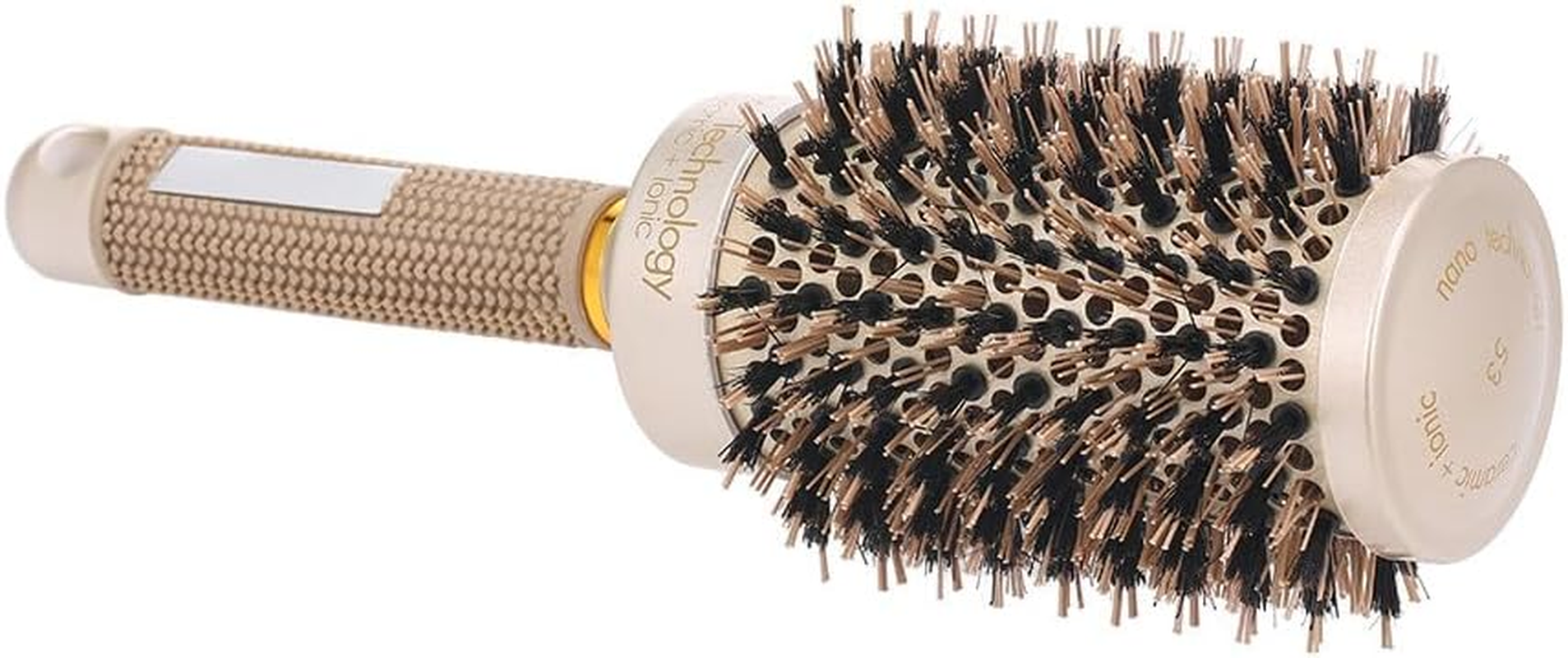 Xinyee Large round Brush for Woman Blow Drying Hair Brush with Antistatic Bristles for Hair Styling & Grooming Tool image number 6