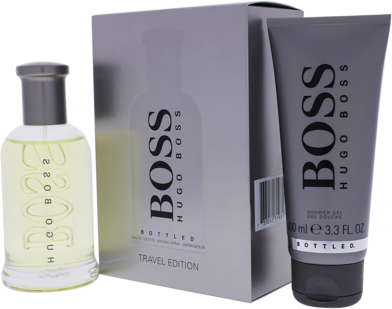 Hugo Boss Boss Bottled Coffret: Eau De Toilette Spray 100Ml/3.4Oz + Shower Gel 100Ml/3.3Oz 2Pcs image number 2