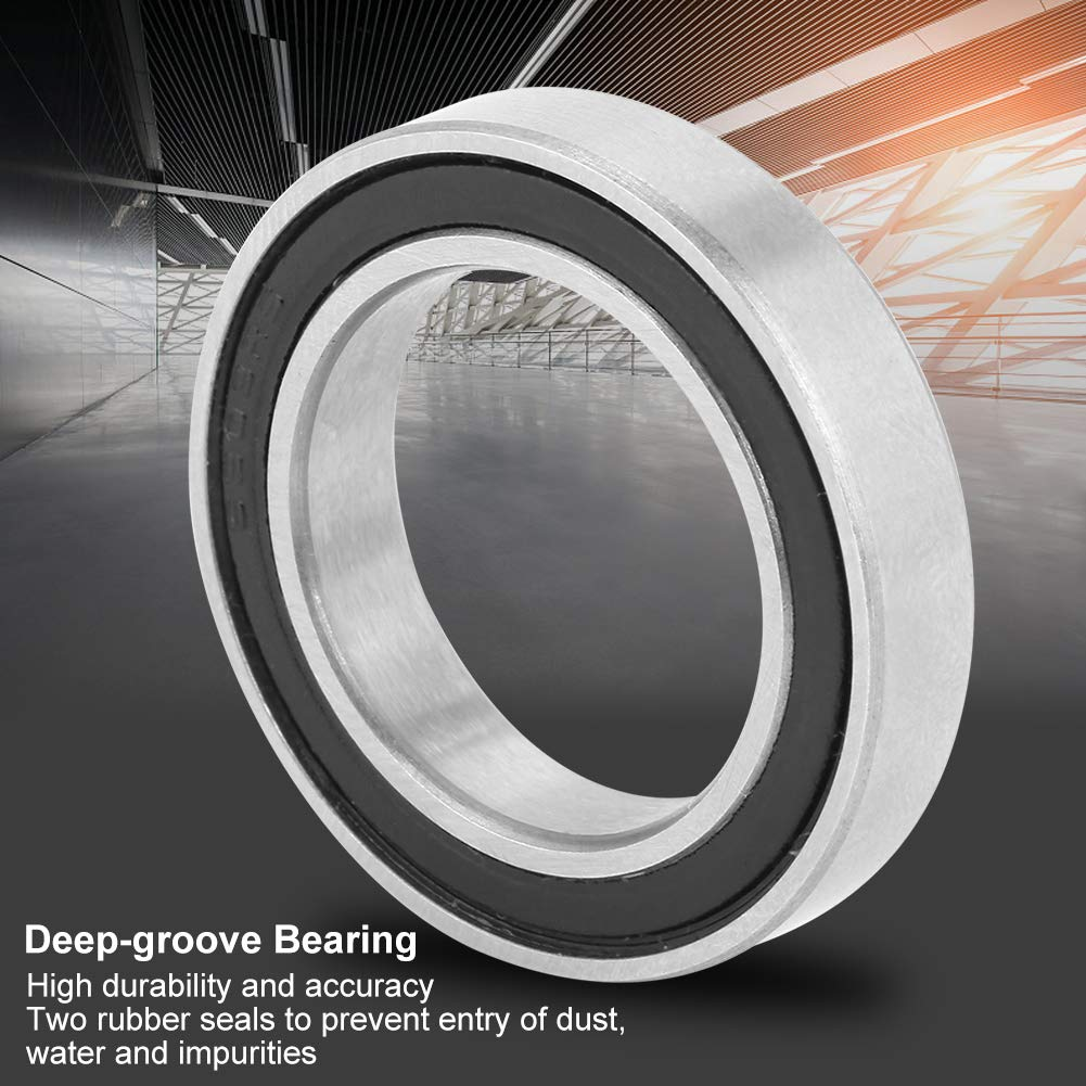 RIZGHWOY 6803-2RS Deep Groove Rubber Sealed Bearings 10Pcs for Hobby Projects 17Mm*26Mm*5Mm