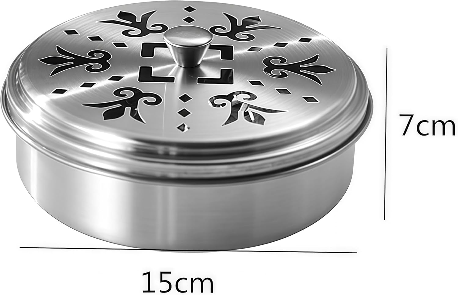 2 Packs Portable Mosquito Coil Holder, Coil Holder Best for Outdoor Use Pool Side Patio Deck Camping Fishing Hiking image number 1