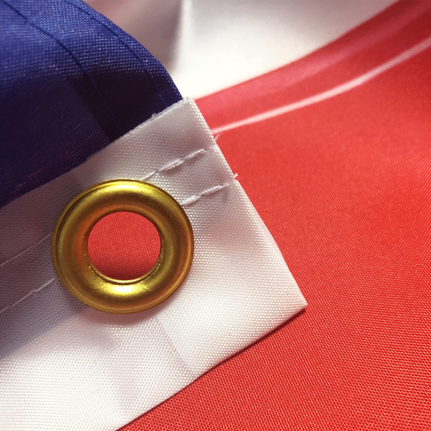 SOULBUTY Nic-Ki Min-Aj American Flag 3X5 Outdoor Indoor Flag USA for Wall-Double Stitched- Polyester with Brass Grommets image number 4