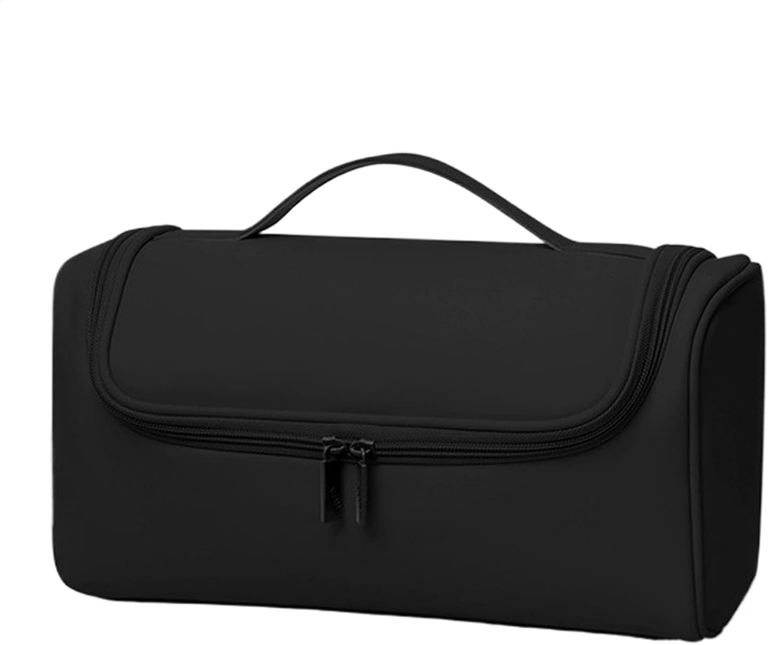 Ceprznvey Hair Dryer Case, Hair Dryer Bag, Curling Iron Storage Case, Portable Waterproof Travel Case for Hair Dryer, Curling Iron, and Accessories, 12.4 X 5.51 X 6.5 Inches Compact PU Carrying Case,