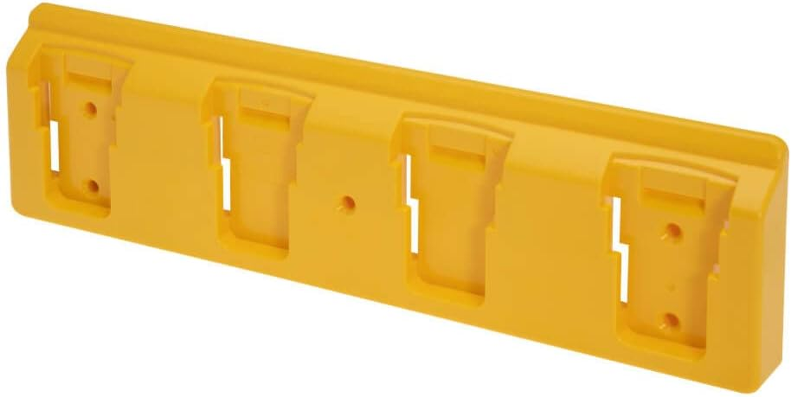 48 Tools Wall Mount Holder for Dewalt 18V, 20V, 54V, 60V MAX, XR, Flexvolt Cordless Power Tool Batteries - Durable ABS, UV Stabilised image number 1