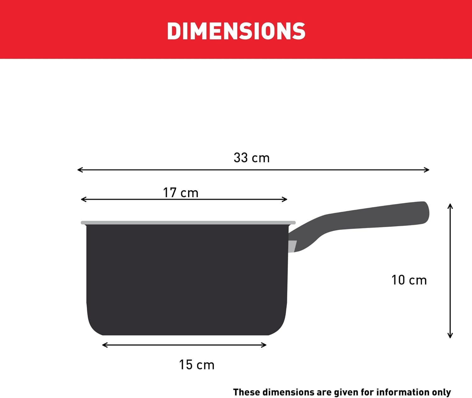 Tefal Delight G2932802 Saucepan, 16 Cm, 1.5 Litres, 100% Recycled Aluminium Body, Non-Stick Coating, Heat Indicator image number 1
