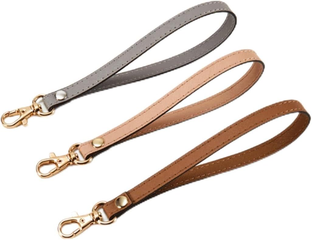 SEWACC Multi-Functional Genuine Buckle Wristlet Bag Strap Wrist Wrap for Keychain Clutch Wristlet