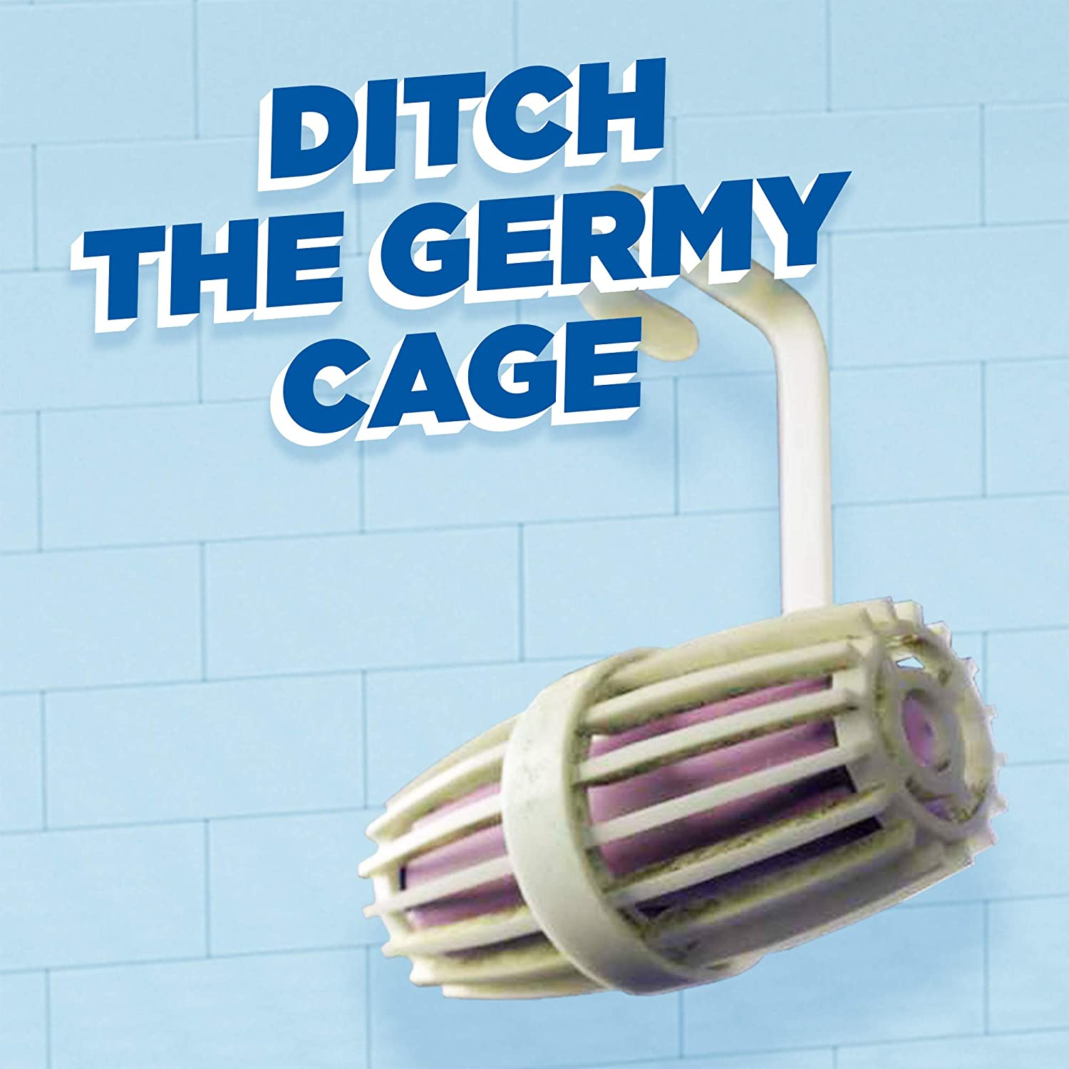 Duck Toilet Cleaner, Fresh Discs Dispenser plus 1 Refill, Cleans & Freshens Your Toilet Bowl, Marine Scent , 36Ml Tube (6 Gel Discs) image number 4