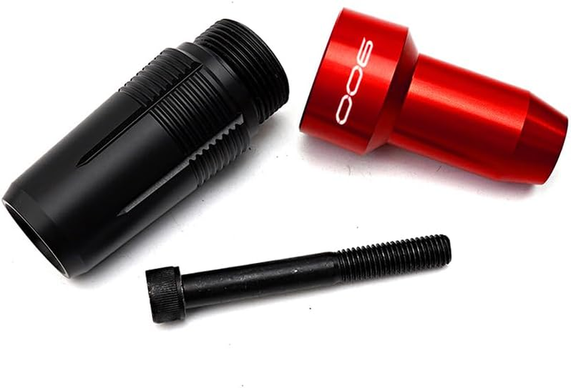 MOWOK Fit for KAWASAKI Z900 Z900Rs Z 900 2017-2021 2022 2023 2024 2025 Motorcycle Accessories Exhaust Slider Crash Protector Falling Protection Exhaust Crash Pad Frame Slider (Red, for Z900 (M10)) - Red image number 4