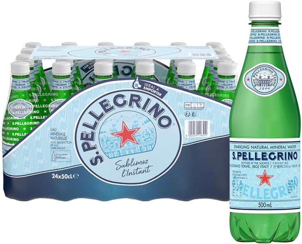 Sanpellegrino Sparkling Mineral Water, 24 X 500Ml image number 3