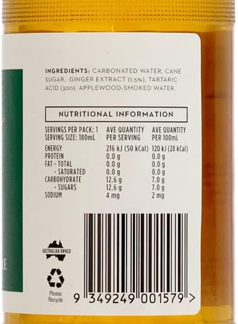 Strangelove Dry Ginger Ale 24 X 180Ml image number 3