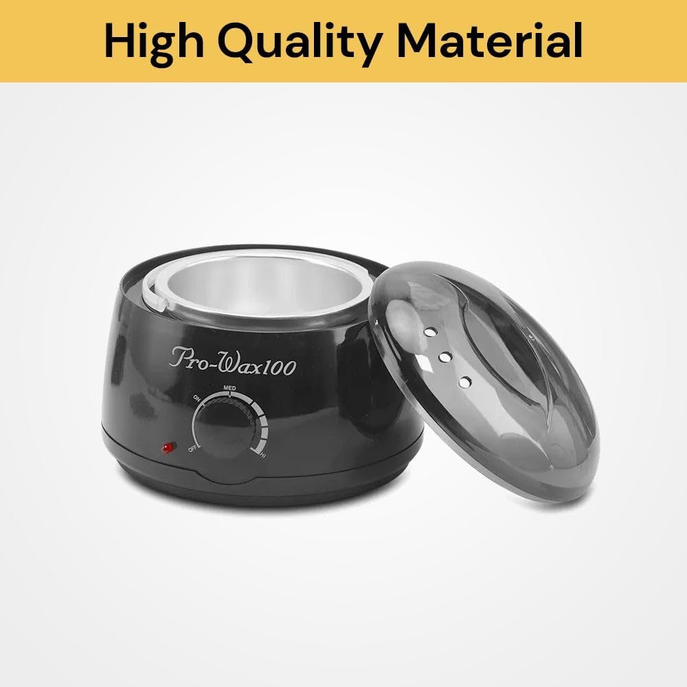 EZONEDEAL Wax Warmer for Hair Removal, Wax Kit for Women and Men Full Body, Professional Electric Wax Heater for Hard, Soft, Paraffin, Warm, Cr&egrave;me and Strip Wax, with Adjustable Temperature image number 5